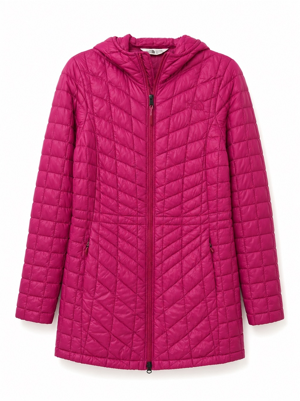 The North Face ThermoBall Eco Hooded Parka Pink Quilted Women's Medium
